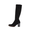 Botte noir en cuir